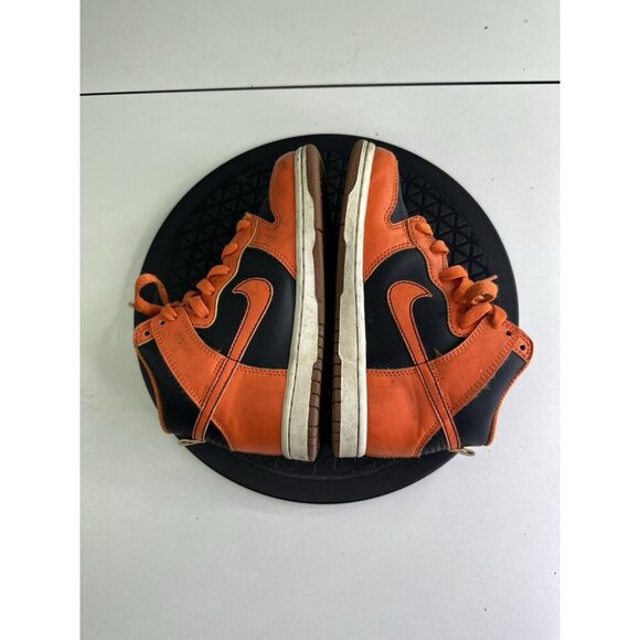 Nike Dunk High (PS) Black Safety Orange DD2314-004 Size 11c Child - Picture 5 of 8